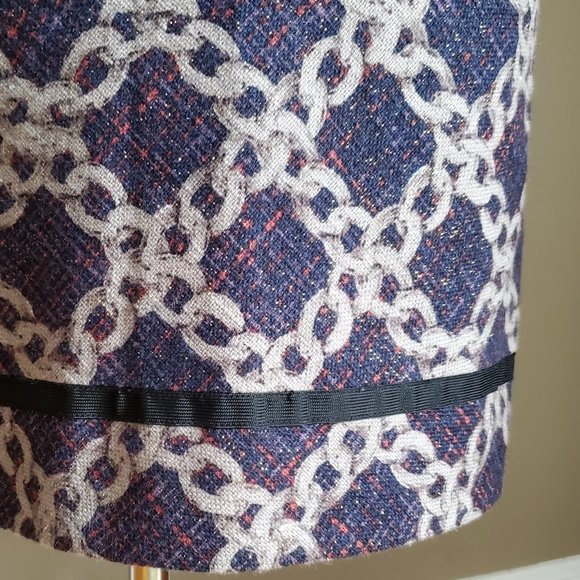 NWOT Etcetera Printed Pencil Skirt Small - Picture 4 of 16